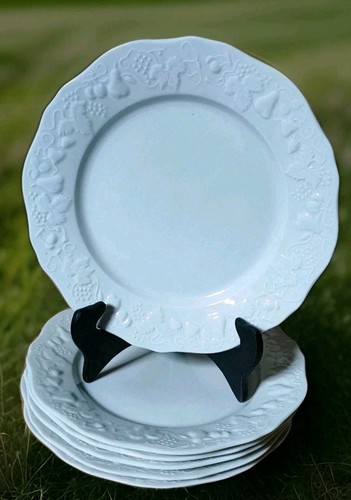 Assiettes plates porcelaine - 6,