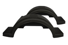 KIT 2 GARDE- BOUES POUR REMORQUE À BATEAU 13-14" BRAS DE ROUE DOMAR 950/240 MM