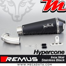 Silencieux Pot échappement Remus Hypercone inox noir BMW R nineT 2015