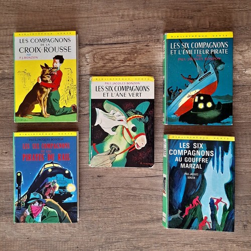 Lot livres les six - livres,