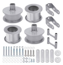 Lift Leveling Spacer & choc Extenders Kit For Jeep Wrangler JK 07-2016 3" acier