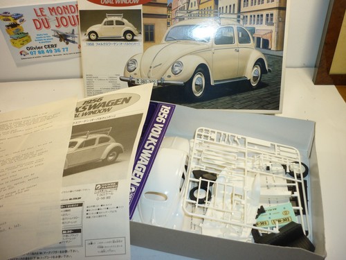 Maquette monter vw cox - 1/24,