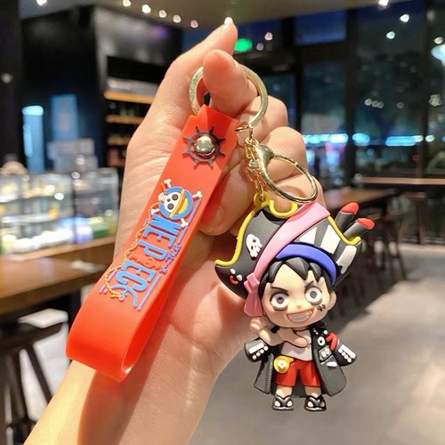 Porte clés one piece luffy - porte-clés,