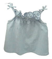 Zara haut à brides blanc