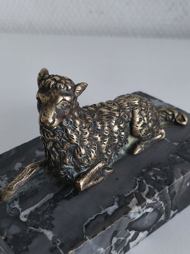 Mouton bronze animalier de - mouton,