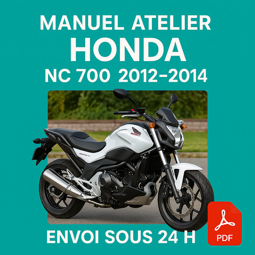 Manuel atelier honda 700 - manuel, nc