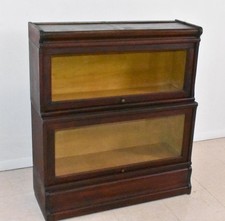 2 Section Mahogany Barrister