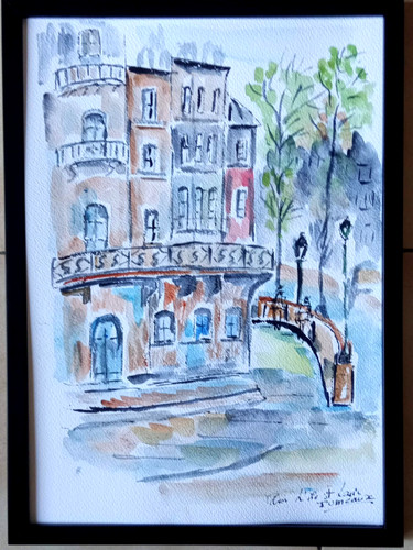 Paris ile saint - , art
