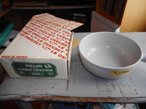 Poêlon pour fondue fonte - poêlon, en