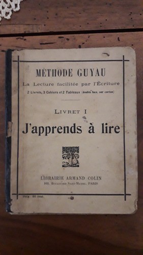 Livret apprends à - livret:, j'apprends