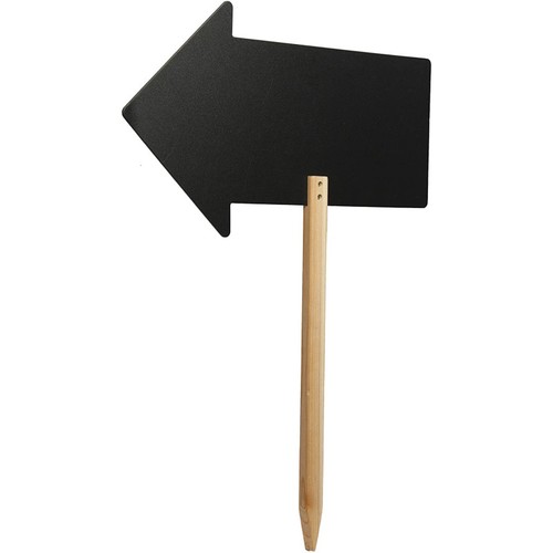 Ardoise pancarte flèche - ardoise,