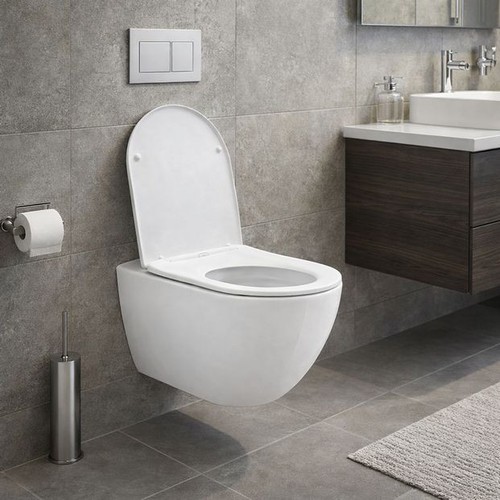 Toilette suspendue sans - toilette,