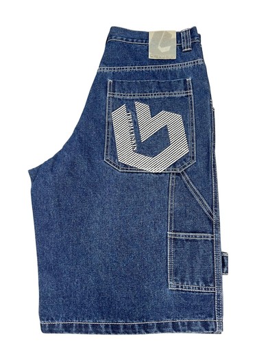 Bermuda jeans baggy unisex - bermuda,