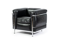 Authentic Cassina LC2 Black