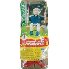 Balançoire En Bois 38X14X12Cm