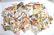 LOT DE COLLERETTES ETIQUETTES DE VIN 1950/1970 ROUSSILLON ET ALSACE