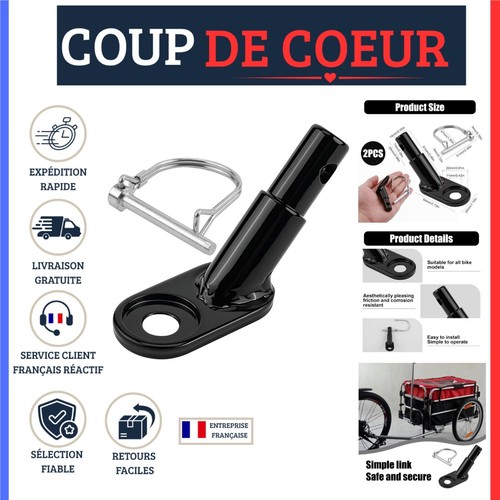 Attache remorque vélo - remorque,