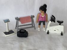 Playmobil coach gym sports bicycle apartment house gym