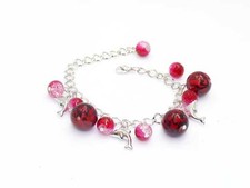 BRACELET ARGENTE PERLES EN