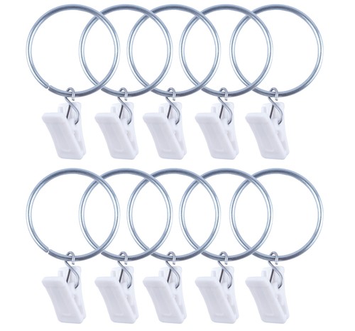 Crochets rideaux clips - crochets,