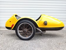Motorcycle Side Car Moto Guzzi Harley Davidson BMW Honda Yamaha Yellow