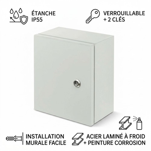 Coffret electrique etanche - coffret,