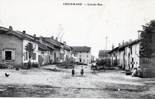 Cpa croismare grande rue - 54,