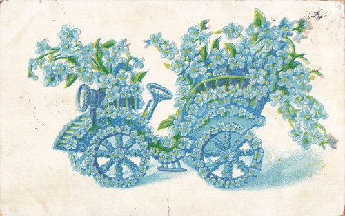 Illustrated waffle car - illustrated,