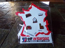 Vintage Advertising Items, Antique PIN'S Elf Antargaz, Display Collection