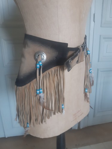 Ceinture femme franges en - à,