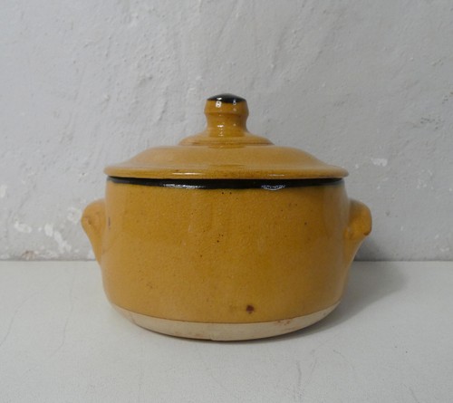 Ancien pot terre cuite - pot,