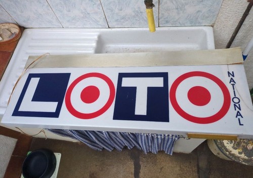 Enseigne lumineuse loto - lumineuse,