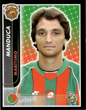 2004 Panini Portugal Futebol Sticker Set Break Manduca Maritimo #195