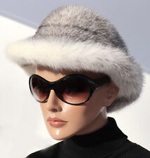 Vison Chapeau Fourrure Cloche