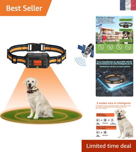 Collier pour chien - collier, gps