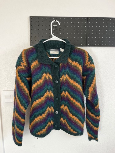 Vintage 80s 90s hand loomed - vintage,
