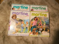 Lot "Martine", 4 livres