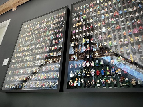Vitrine pour minifigures - pour, lego