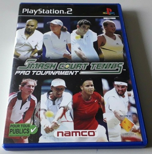 Jeu ps2 smash - jeu, tennis
