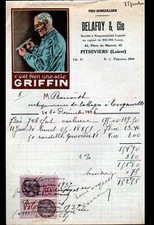 PITHIVIERS (45) HARDWARE STORE "DELAFOY" advertising SCAW GRIFFIN in 1936