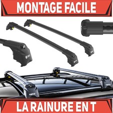 Turtle Alu Noir Barres de toit