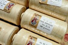 Antique haberdashery, LINEN THREAD REEL for LACE Nm 21 / 3 100 gr "Chinese"