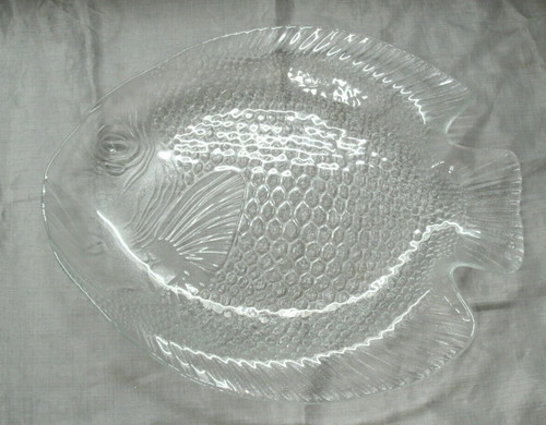 Vtg arcoroc poisson clear fish - arcoroc,