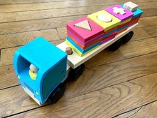 JOUET GRANDE CAMION remorque