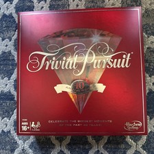 Trivial Pursuit 40th Anniversary Ruby Edition Hasbro Complete