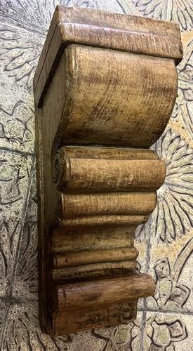 Corbeau ancien bois sculpté - corbeau,