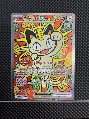 Carte pokemon miaouss - carte,