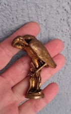 SCEAU CACHET Ancien de collection bronze doré, avec monogramme h=6,5 cm 