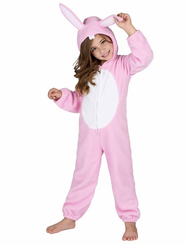 Combinaison lapin rose enfant - lapin,