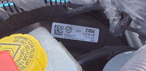 51834617 servo frein - servo, pour